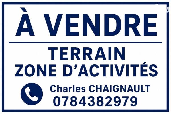 Terrain zone artisanale