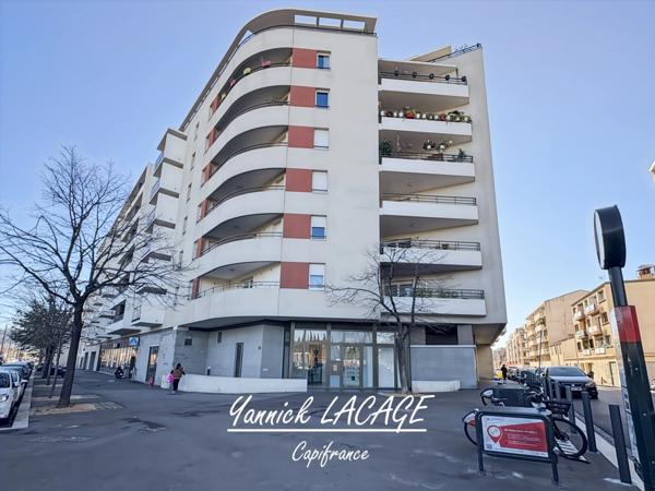 Appartement T2 MARSEILLE 13008 avec terrasse sans vis-à-vis – Résidence récente face au parc du 26e Centenaire