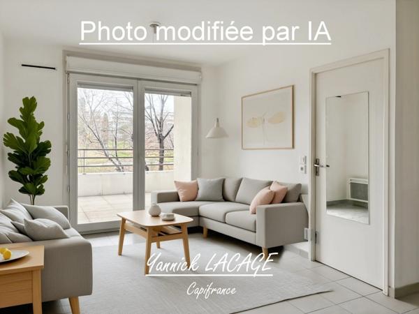 Appartement T2 MARSEILLE 13008 avec terrasse sans vis-à-vis – Résidence récente face au parc du 26e Centenaire