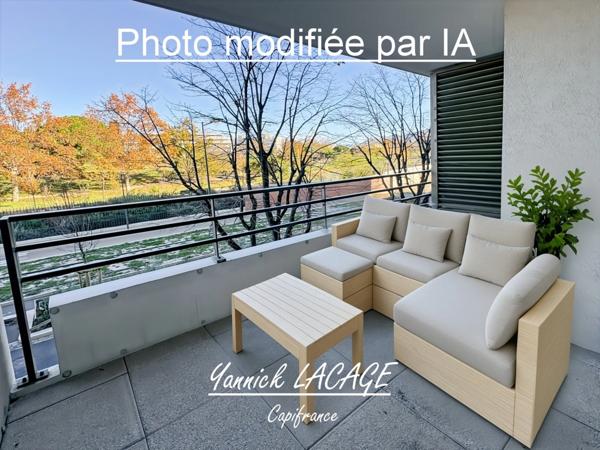 Appartement T2 MARSEILLE 13008 avec terrasse sans vis-à-vis – Résidence récente face au parc du 26e Centenaire