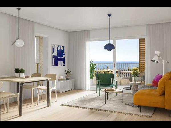BASTIA T3 66m2 Terrasse Vue Mer