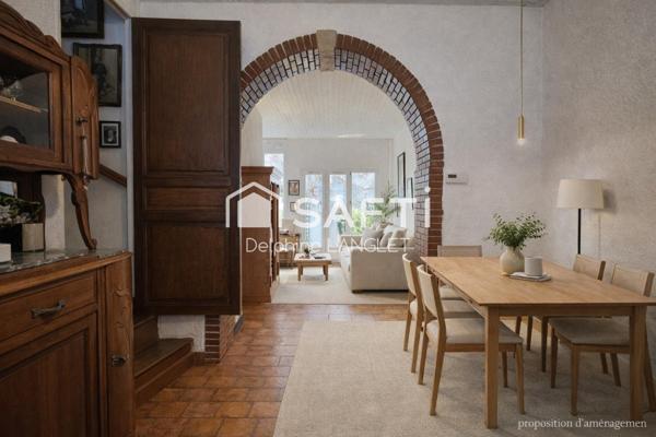 Maison coup de cœur proche place Luton