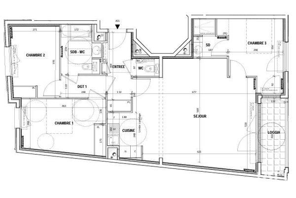 Appartement (neuf) à vendre 4 pièces 93 m² Saint-Maurice