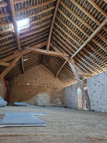 Jolie Maison 5 pièces rénovée, Fresnay sur Sarthe, et Bâtisse en pierre, hangar avec jardin.