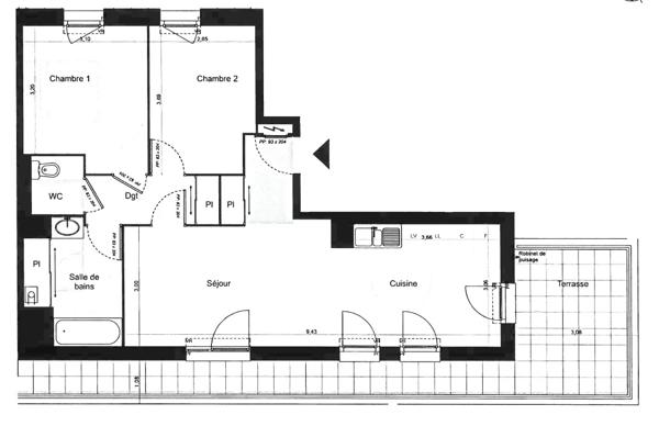 Appartement à vendre à Toulouse (31100)