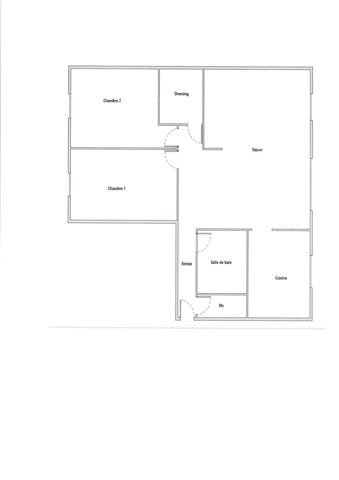 Appartement F4 à vendre  4 pièces - 63,50 m2 PANTIN - 93