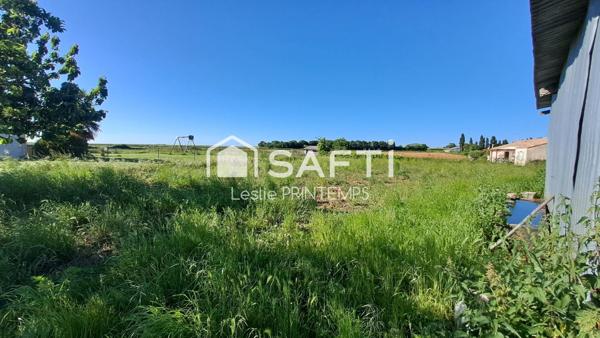Grange à rénover sur 1500 m² de terrain constructible