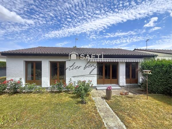 Plain-pied 94 m² avec jardin clos et garage