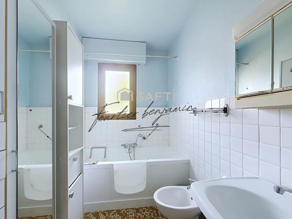 Plain-pied 94 m² avec jardin clos et garage