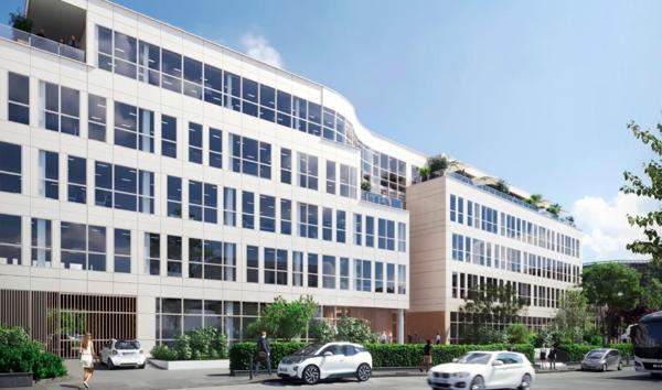 Bureaux à louer ou à vendre à Nanterre avec terrasses et espaces lounge