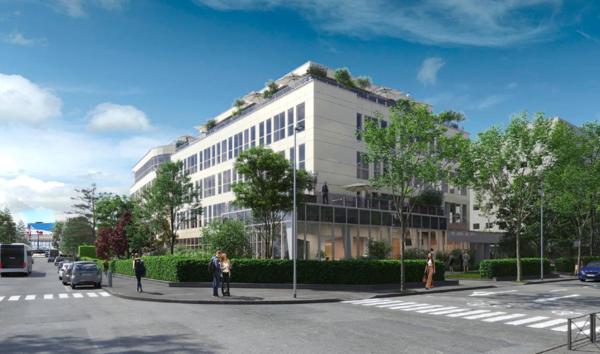 Bureaux à louer ou à vendre à Nanterre avec terrasses et espaces lounge