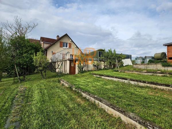 maison T7 sur sous-sol avec piscine sur 1653 m² de terrain clôt