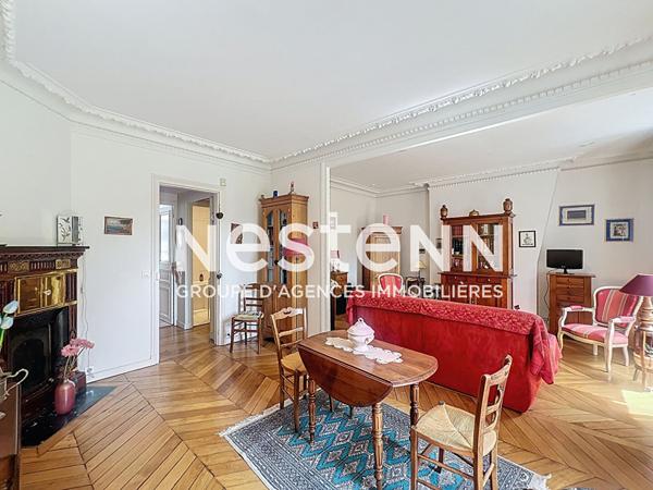 Montparnasse - Appartement de charme de 68 m2 avec un studio indépendant de 13m2 - Vue dégagée - Cave