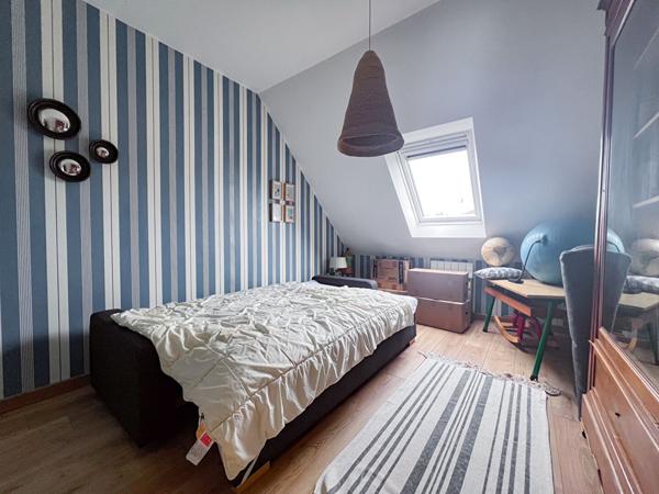 Maison Angers 6 pièces 119.17 m2, quatre chambres et un bureau, plain-pied, garage