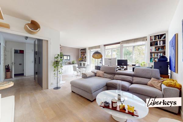 SAINT-CLOUD – 3 PIÈCES DE 84 M² – CALME, SANS VIS-À-VIS – DEUX BALCONS – CAVE