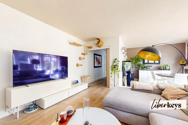 SAINT-CLOUD – 3 PIÈCES DE 84 M² – CALME, SANS VIS-À-VIS – DEUX BALCONS – CAVE