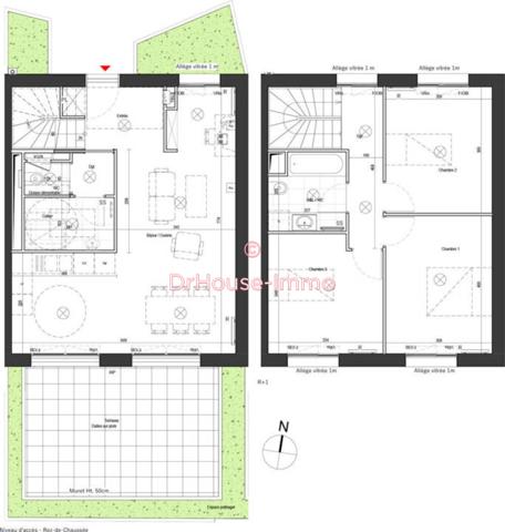 Appartement à vendre 3 pièces de 66 m²