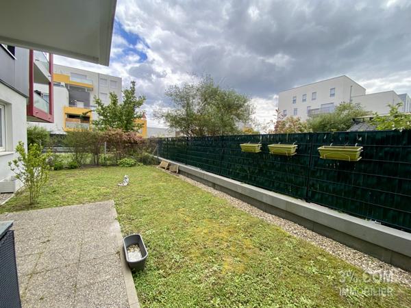 3%.COM - À LINGOLSHEIM - Appartement de 3 pièces de 63,58m² hab, 1 jardin, 1 terrasse, 1 place de parking Lingolsheim (67380)