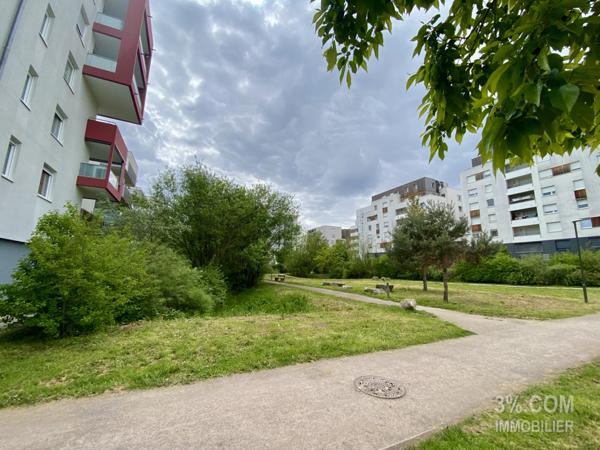 3%.COM - À LINGOLSHEIM - Appartement de 3 pièces de 63,58m² hab, 1 jardin, 1 terrasse, 1 place de parking Lingolsheim (67380)