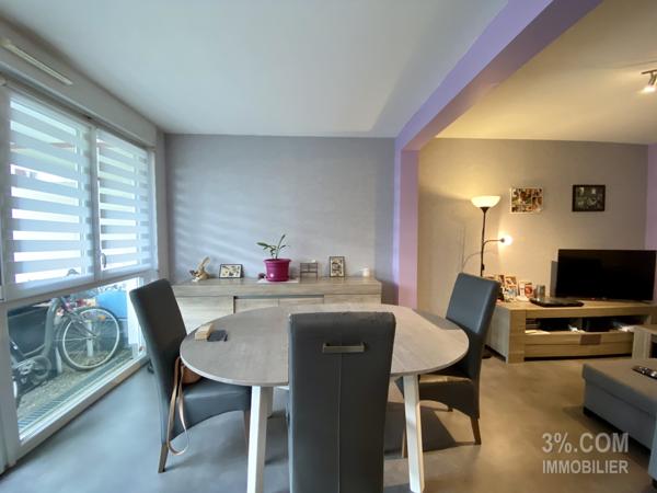 3%.COM - À LINGOLSHEIM - Appartement de 3 pièces de 63,58m² hab, 1 jardin, 1 terrasse, 1 place de parking Lingolsheim (67380)