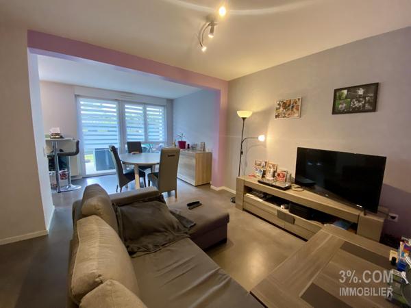 3%.COM - À LINGOLSHEIM - Appartement de 3 pièces de 63,58m² hab, 1 jardin, 1 terrasse, 1 place de parking Lingolsheim (67380)