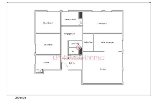 Appartement à vendre 5 pièces de 101 m²