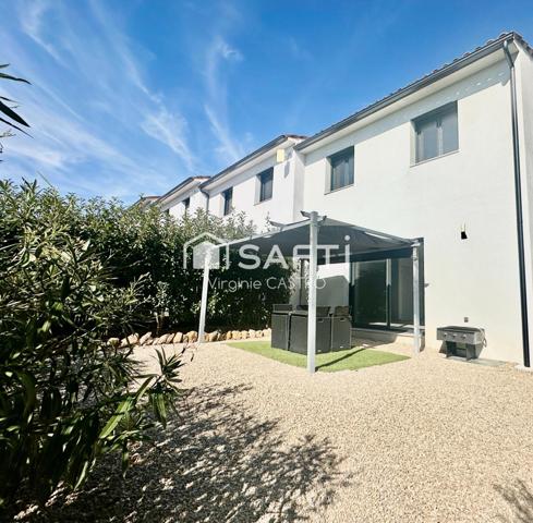 MAISON RECENTE 4 PIECES avec JARDIN et VUE DEGAGEE, 15mn accès A8