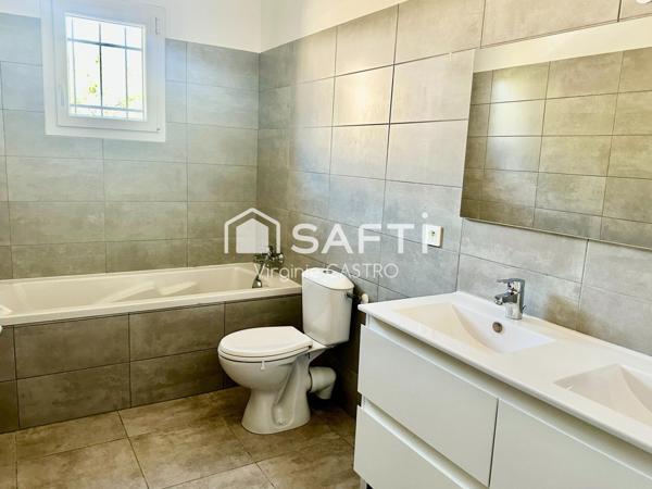 MAISON RECENTE 4 PIECES avec JARDIN et VUE DEGAGEE, 15mn accès A8