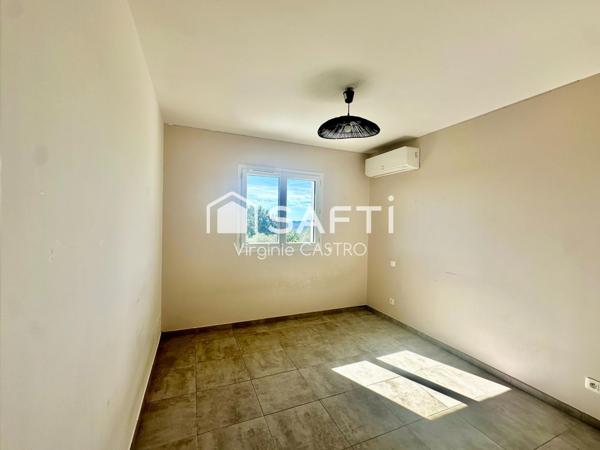 MAISON RECENTE 4 PIECES avec JARDIN et VUE DEGAGEE, 15mn accès A8