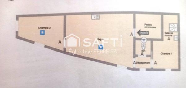 CHATEAUROUX, IMMEUBLE DE 3 APPARTEMENTS