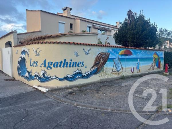 Appartement T3 à vendre  3 pièces - 29,35 m2 LE CAP D AGDE - 34