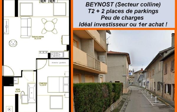 Vente Appartement P2 Beynost   