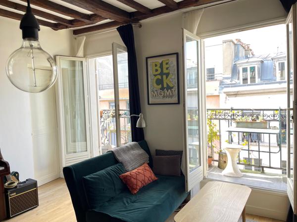 Appartement et balcon filant