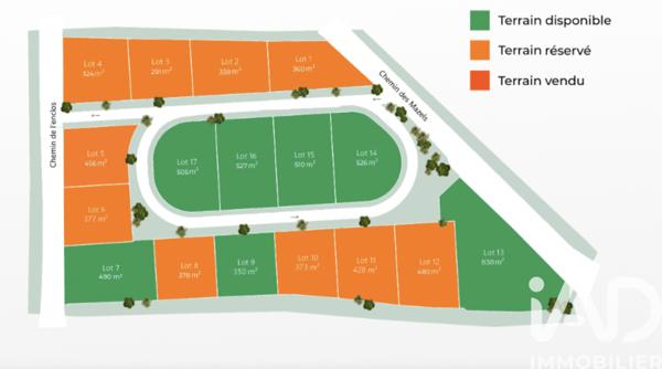 Terrain à vendre 9 572 m² Cazouls-lès-Béziers