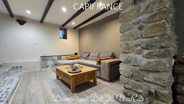 ARDECHE – Vallée de l’Eyrieux : Charmante maison au coeur du village de St Fortunat - Belle Rénovation - Prêt à Habiter!