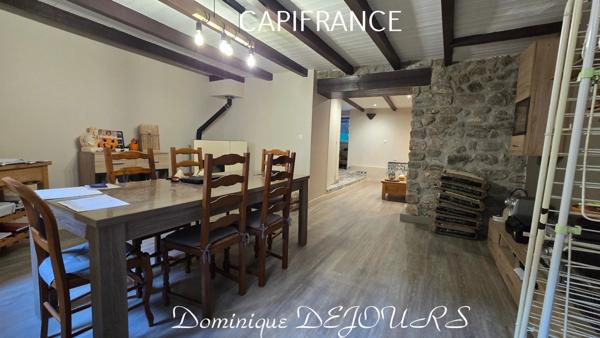 ARDECHE – Vallée de l’Eyrieux : Charmante maison au coeur du village de St Fortunat - Belle Rénovation - Prêt à Habiter!