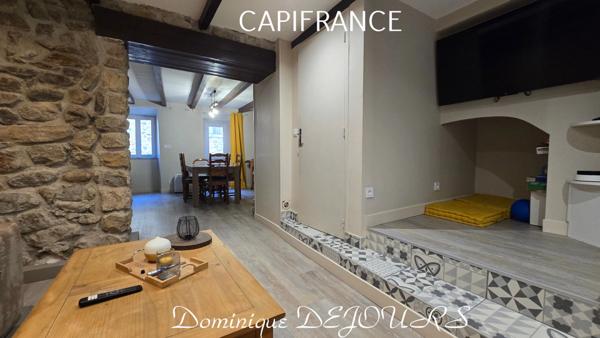 ARDECHE – Vallée de l’Eyrieux : Charmante maison au coeur du village de St Fortunat - Belle Rénovation - Prêt à Habiter!