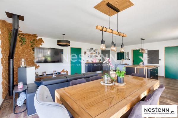 À vendre, Maison familiale de plain-pied, 4 chambres à Allineuc !