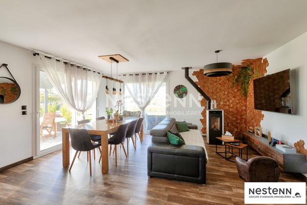 À vendre, Maison familiale de plain-pied, 4 chambres à Allineuc !