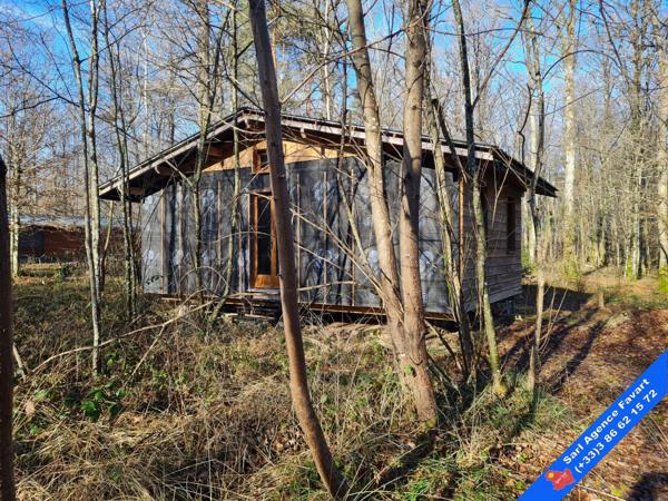 Chalet en bois à finir d'aménager Environnement calme et b
