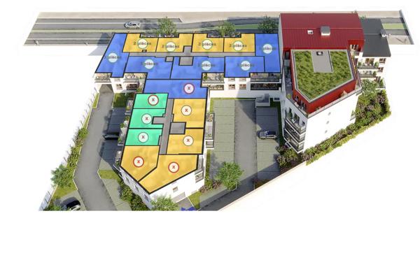 Appartement 2 pièces - 47 m²