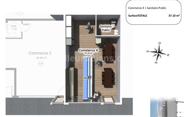 LOCAL COMMERCIAL DE 36m2