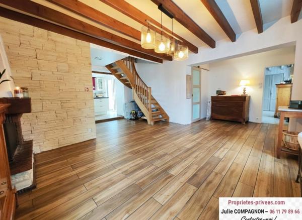 Maison 184 m² env.- 5 chambres -2 garages - abris et jardin