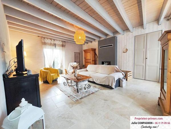 Maison 184 m² env.- 5 chambres -2 garages - abris et jardin