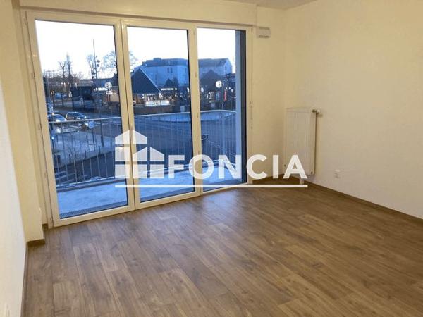 Location Appartement 2 pièces 43.4 m² - PLACE JACQUELINE AURIOL Rouen 76100