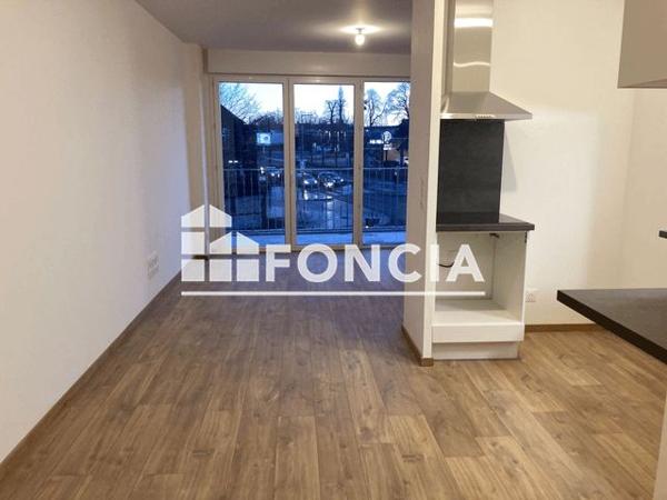 Location Appartement 2 pièces 43.4 m² - PLACE JACQUELINE AURIOL Rouen 76100