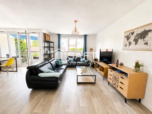 Appartement T5 110m2 - Reims - exterieurs - box - cave