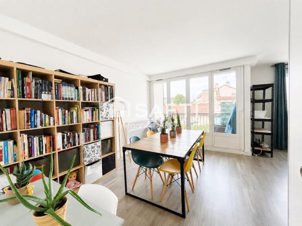 Appartement T5 110m2 - Reims - exterieurs - box - cave