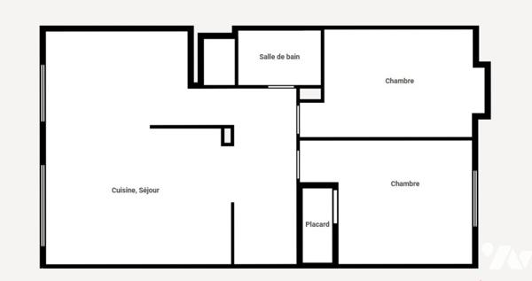 T3 entièrement rénové – Quartier prisé et au calme
