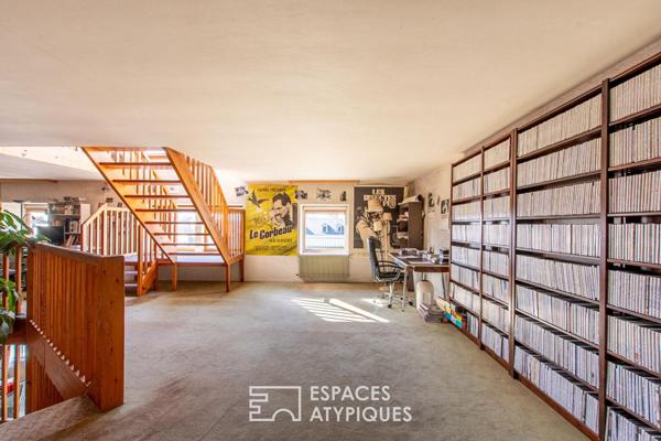 L’insoupçonnable appartement triplex à réinterpréter